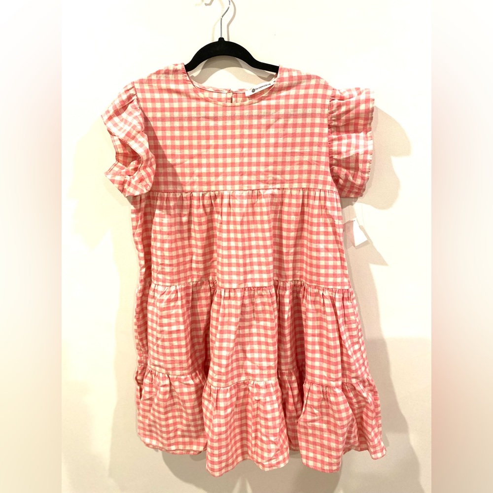 The Impeccable Pig Dress Pink Gingham-size medium-NWT